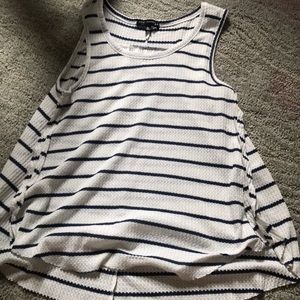 Blue and white shirt!